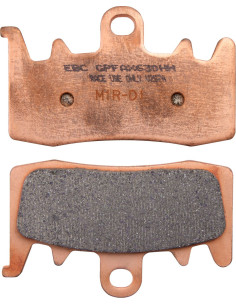 Plaquettes de frein EBC BRAKES GPFAX630HH métal fritté