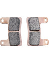 Plaquettes de frein EBC BRAKES GPFAX724HH métal fritté