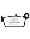 Plaquettes de frein EBC BRAKES SFA131/2 organique