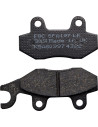 Plaquettes de frein EBC BRAKES SFA197 organique