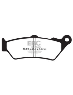Plaquettes de frein EBC BRAKES SFA209/2HH métal fritté