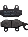 Plaquettes de frein EBC BRAKES SFA228 organique