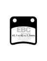Plaquettes de frein EBC BRAKES SFA257 organique