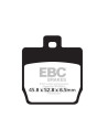 Plaquettes de frein EBC BRAKES SFA268HH métal fritté