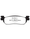 Plaquettes de frein EBC BRAKES SFA275HH métal fritté
