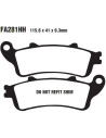 Plaquettes de frein EBC BRAKES SFA281HH métal fritté
