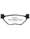 Plaquettes de frein EBC BRAKES SFA319 organique