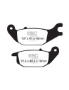Plaquettes de frein EBC BRAKES SFA343 organique