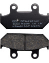 Plaquettes de frein EBC BRAKES SFA412 organique