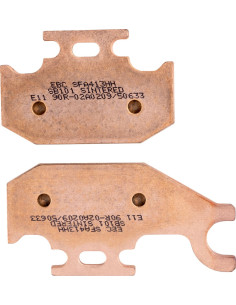 Plaquettes de frein EBC BRAKES SFA413HH métal fritté