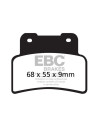 Plaquettes de frein EBC BRAKES SFA432 organique
