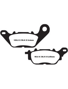 Plaquettes de frein EBC BRAKES SFA464 organique
