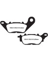 Plaquettes de frein EBC BRAKES SFA464 organique