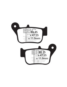 Plaquettes de frein EBC BRAKES SFA628 organique