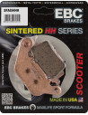 Plaquettes de frein EBC BRAKES SFA694HH métal fritté
