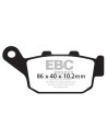 Plaquettes de frein EBC BRAKES SFAC140 organique