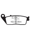 Plaquettes de frein EBC BRAKES SFAC142 organique