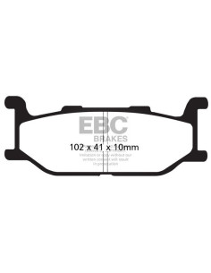Plaquettes de frein EBC BRAKES SFAC179 organique