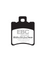 Plaquettes de frein EBC BRAKES SFAC193 organique