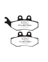 Plaquettes de frein EBC BRAKES SFAC194 organique