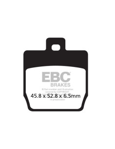 Plaquettes de frein EBC BRAKES SFAC268 organique