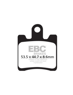 Plaquettes de frein EBC BRAKES SFAC283/4 organique