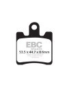 Plaquettes de frein EBC BRAKES SFAC283/4 organique