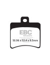 Plaquettes de frein EBC BRAKES SFAC298 organique