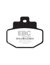 Plaquettes de frein EBC BRAKES SFAC321 organique