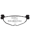 Plaquettes de frein EBC BRAKES SFAC408 organique