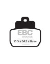 Plaquettes de frein EBC BRAKES SFAC425 organique