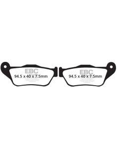 Plaquettes de frein EBC BRAKES SFAC430 organique