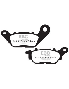 Plaquettes de frein EBC BRAKES SFAC464 organique
