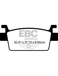 Plaquettes de frein EBC BRAKES SFAC719 organique