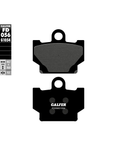 Plaquettes de frein GALFER G1054 organique semi métal FD056