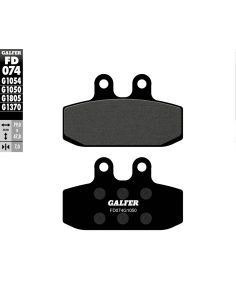 Plaquettes de frein GALFER G1050 semi métal FD074