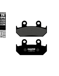 Plaquettes de frein GALFER G1054 organique semi métal FD096
