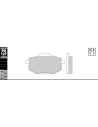 Plaquettes de frein GALFER G1054 organique semi métal FD127