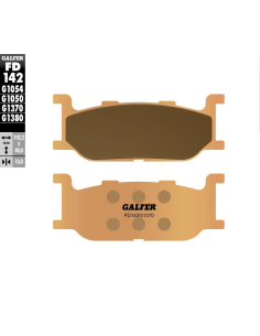 Plaquettes de frein GALFER G1370 sinter route FD142