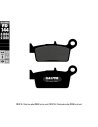 Plaquettes de frein GALFER G1050 semi métal FD144