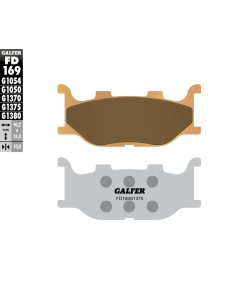 Plaquettes de frein GALFER G1375 sinter racing FD169