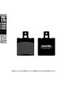 Plaquettes de frein GALFER G1050 semi métal FD170