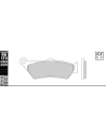 Plaquettes de frein GALFER G1054 organique semi métal FD172