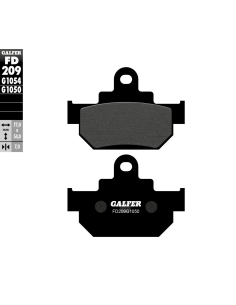 Plaquettes de frein GALFER G1050 semi métal FD209