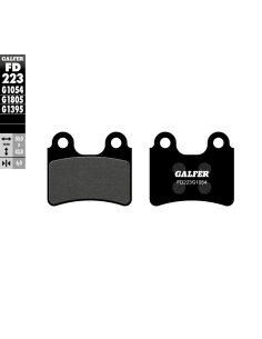 Plaquettes de frein GALFER G1054 organique semi métal FD223