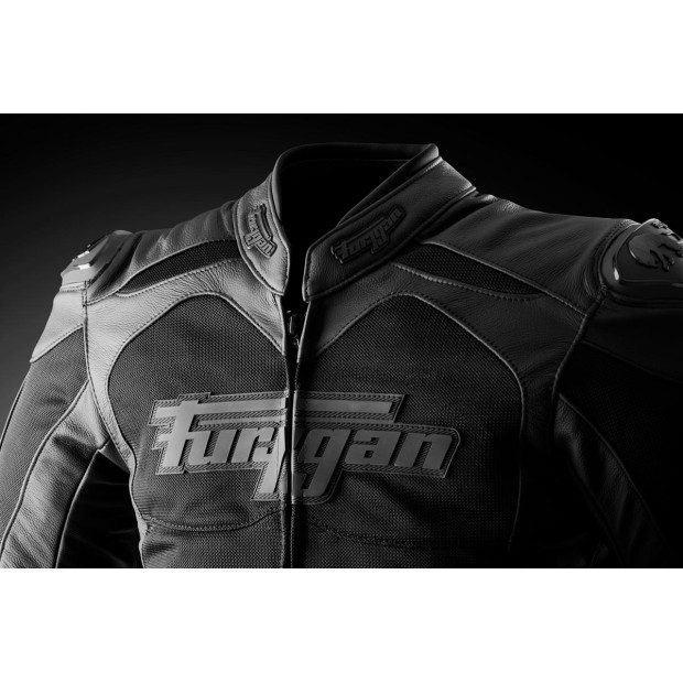 Blouson moto cuir Furygan SPEED MESH EVO 3 Noir