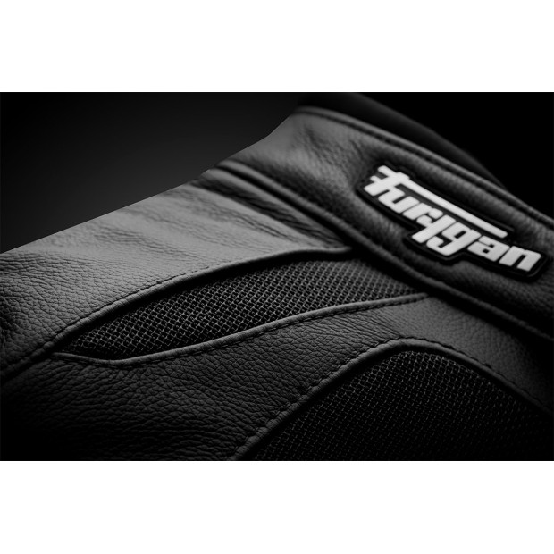 Blouson moto cuir Furygan SPEED MESH EVO 3 Noir-Blanc