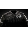 Blouson moto cuir Furygan HELIX Noir-Blanc