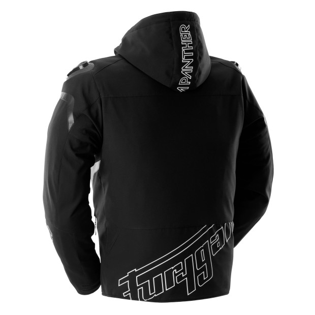 Blouson moto Furygan SEKTOR ROADSTER EVO Noir-Blanc-Rouge