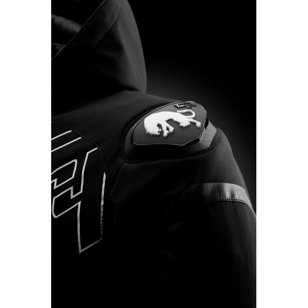Blouson moto Furygan SEKTOR ROADSTER EVO Noir-Blanc-Rouge